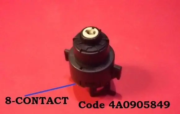 Audi 100 200 5000 C3 Ignition lock contact 4A0905849
