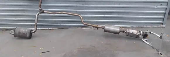 Opel Astra K Muffler/silencer 12696869 39153838