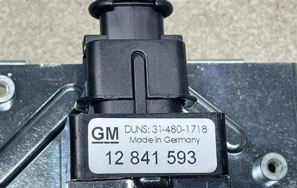 ESP acceleration yaw rate sensor