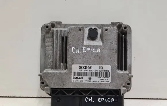 Chevrolet Epica Engine control unit/module 96930401 0281016721 5101340072