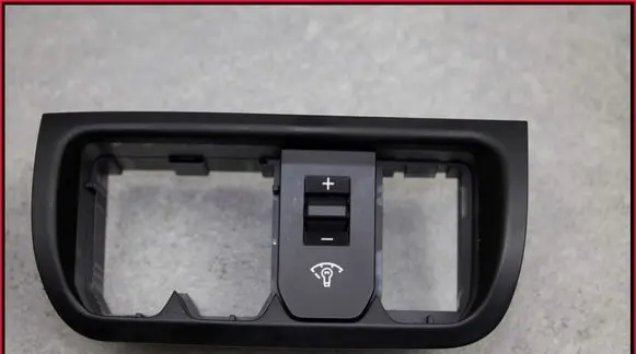 Panel lighting control switch