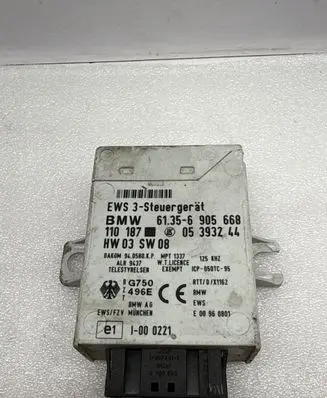 BMW 7 E38 Immobilizer control unit/module 61356905668 05393244