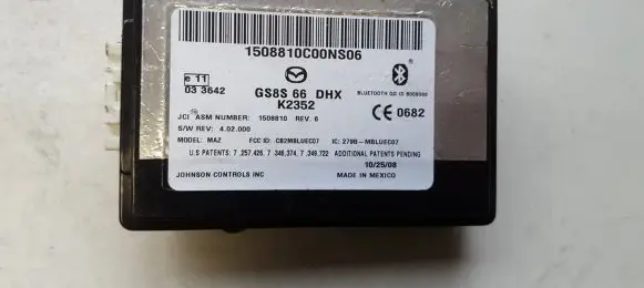 Mazda 6 Other control units/modules gs8s66dhx 033642