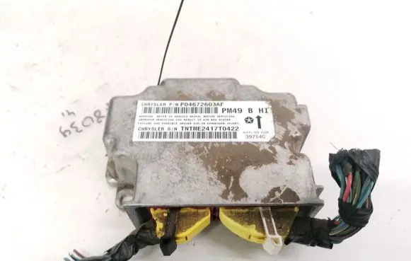 Dodge Caliber Airbag control unit/module P04672603AF 39754C
