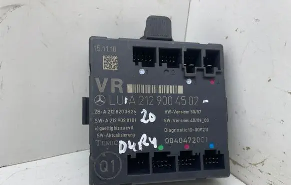 Mercedes-Benz E C207 W207 Door control unit/module A2129004502