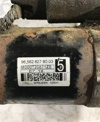 Citroen C5 Starter motor 965626278003 M000T20871ZE