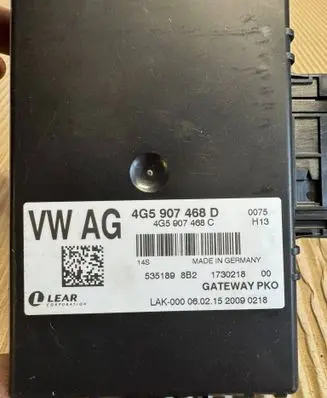 Audi A6 C7 Gateway control module 4G5907468D