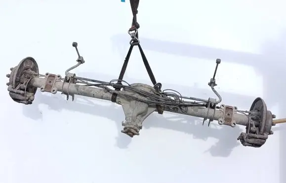 Volkswagen Crafter Rear axle beam with reductor 461114182 004070391 A9063502301