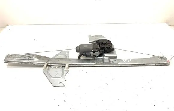 Front door window regulator with motor