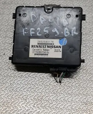 Renault Sandero I Other control units/modules 285258317R 27760B670A 131218