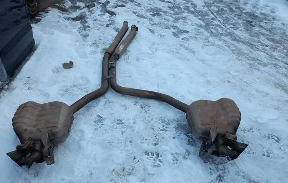 Audi A8 S8 D4 4H Muffler/silencer 