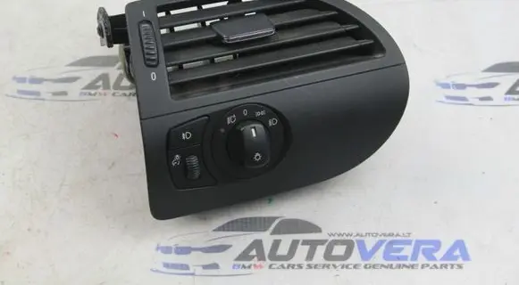 BMW 6 E63 E64 Dashboard side air vent grill/cover trim 6924281