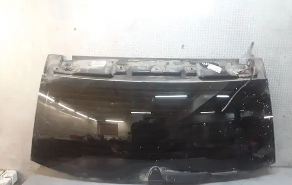 Volkswagen Touareg I Rear windscreen/windshield window 