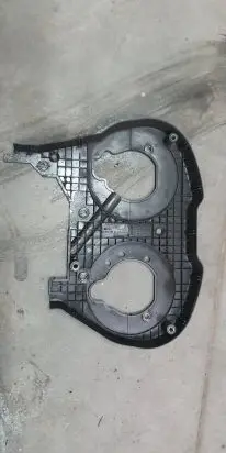 Peugeot 307 Timing belt guard (cover) 9647268580