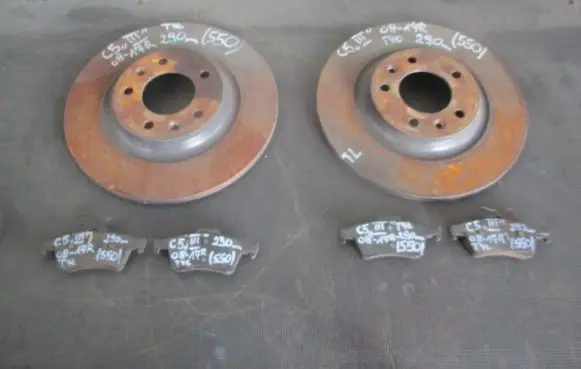 Citroen C5 X Rear brake disc