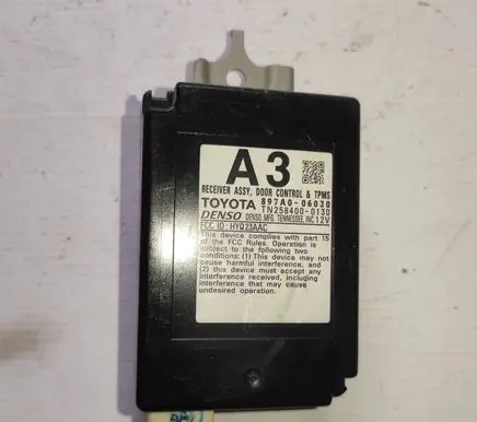 Toyota Prius (XW20) Tire pressure control unit 897A006030 TN2584000130