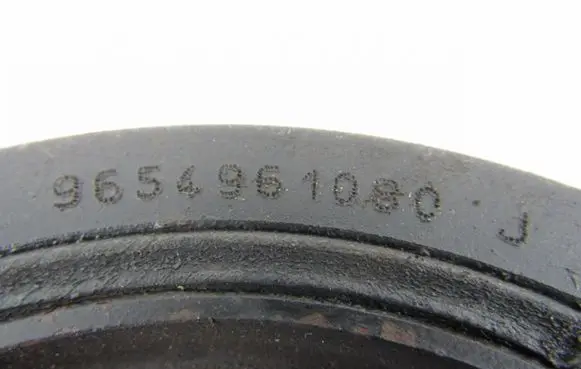 Peugeot 206 Crankshaft pulley 9654961080j