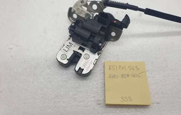 Audi A6 C7 Tailgate/trunk/boot lock/catch/latch 4h0827505