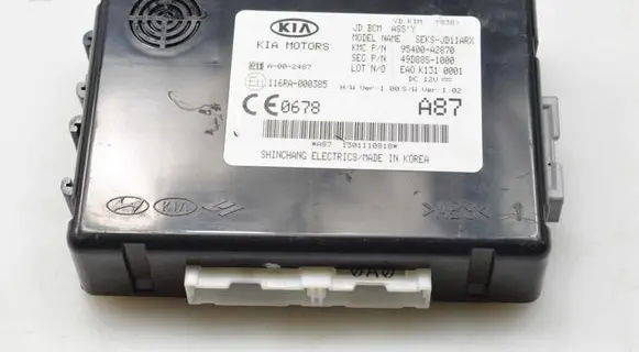 KIA Ceed Comfort/convenience module 95400A2870