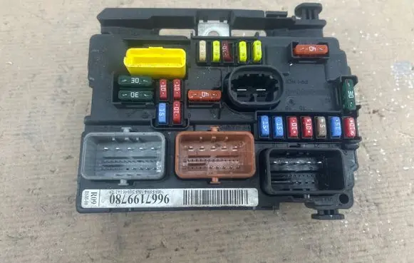 Peugeot 207 Fuse module 9667199780