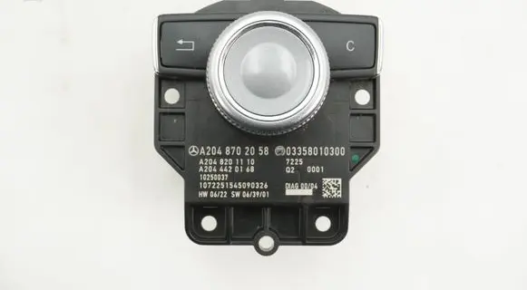 Mercedes-Benz C W204 Multifunctional control switch/knob A2048702058 A2048201110 A2044420168