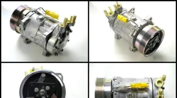 Peugeot 406 Air conditioning (A/C) compressor (pump) SD7V16-1243 850103N 550013