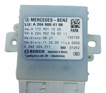Mercedes-Benz C W204 Parking PDC control unit/module A2049004106