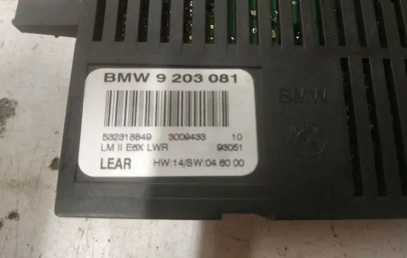 BMW 5 E60 E61 Light module LCM 9203081 532318849 3009433