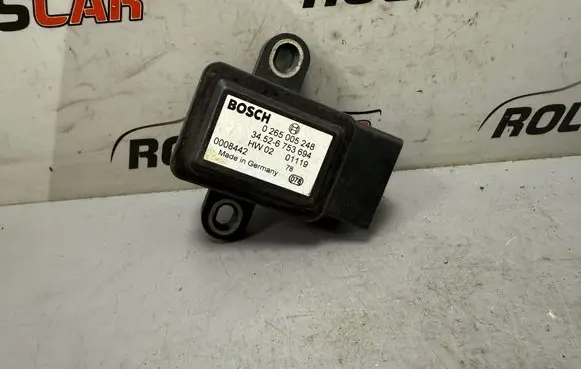BMW 5 E39 ESP acceleration yaw rate sensor 0265005248 34526753694