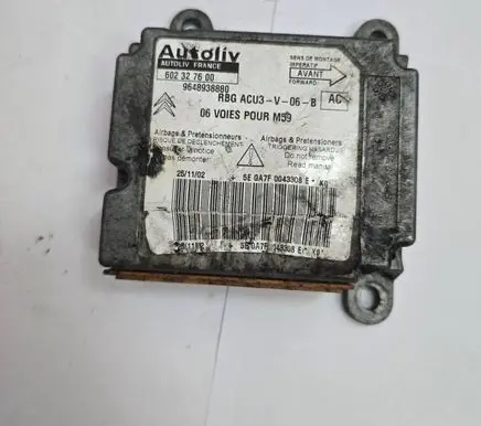 Citroen Berlingo Airbag control unit/module 9648938880 602327600