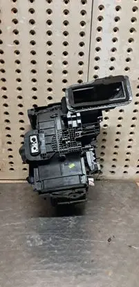Interior heater climate box assembly housing