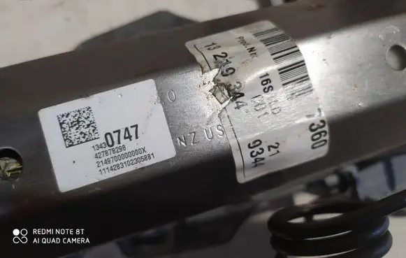 Opel Insignia A Steering wheel axle 13430747 13219344