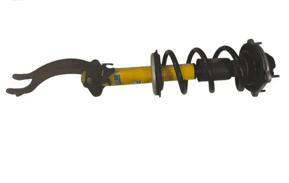 Front shock absorber with coil spring