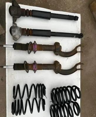 Audi A4 S4 B8 8K Set of springs and shock absorbers (Front and rear) 