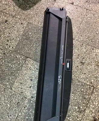 Parcel shelf load cover