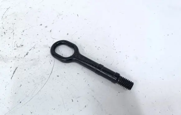 Towing hook eye