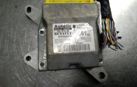 Renault Espace - Grand espace IV Airbag control unit/module 8200343321A 603785500