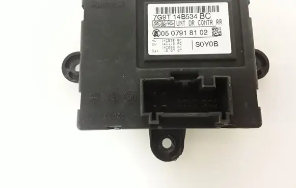Volvo S80 Door control unit/module 7G9T14B534BC