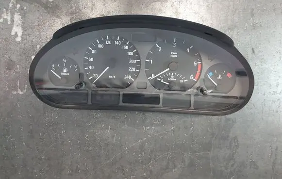 BMW 3 E46 Speedometer (instrument cluster) 4117708 62114117708 0263639160