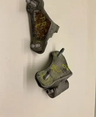 Front door hinge set