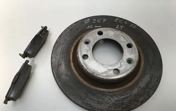 Citroen C4 III e-C4 Rear brake disc 9827438780