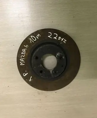Mazda 6 Front brake disc