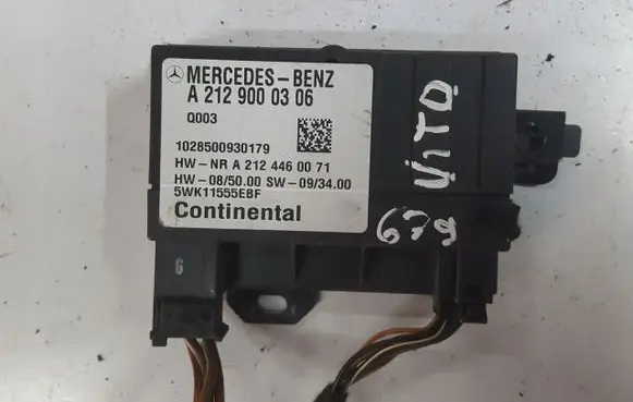 Fuel injection pump control unit/module