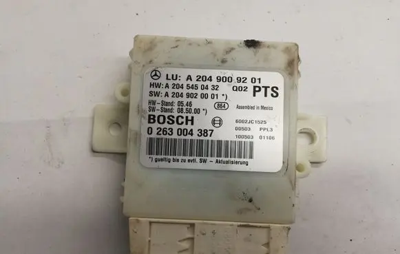 Mercedes-Benz C W204 Parking PDC control unit/module A2049009201