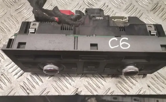 Audi A6 S6 C6 4F Climate control unit 4f2820043b