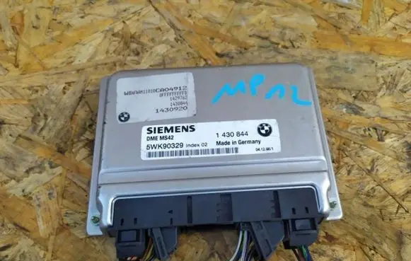 BMW 3 E46 ESP acceleration yaw rate sensor 1J0907655A