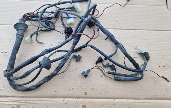 Volkswagen Golf II Engine installation wiring loom 161937501B 357903971 357955971A