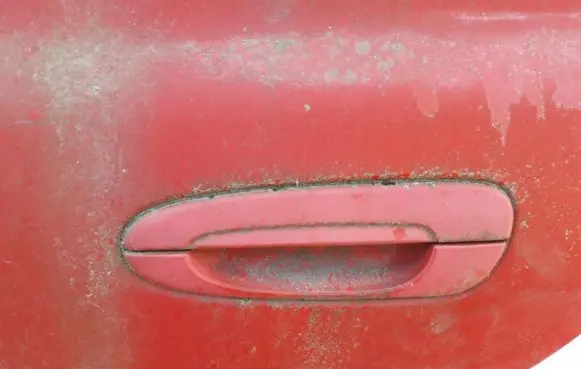 Mazda 626 Front door exterior handle