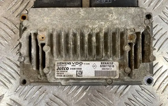 Renault Laguna III Gearbox control unit/module 5WP22281CC 310361XK0D 8200775316