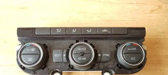 Volkswagen Sharan Climate control unit 7N0907044AM